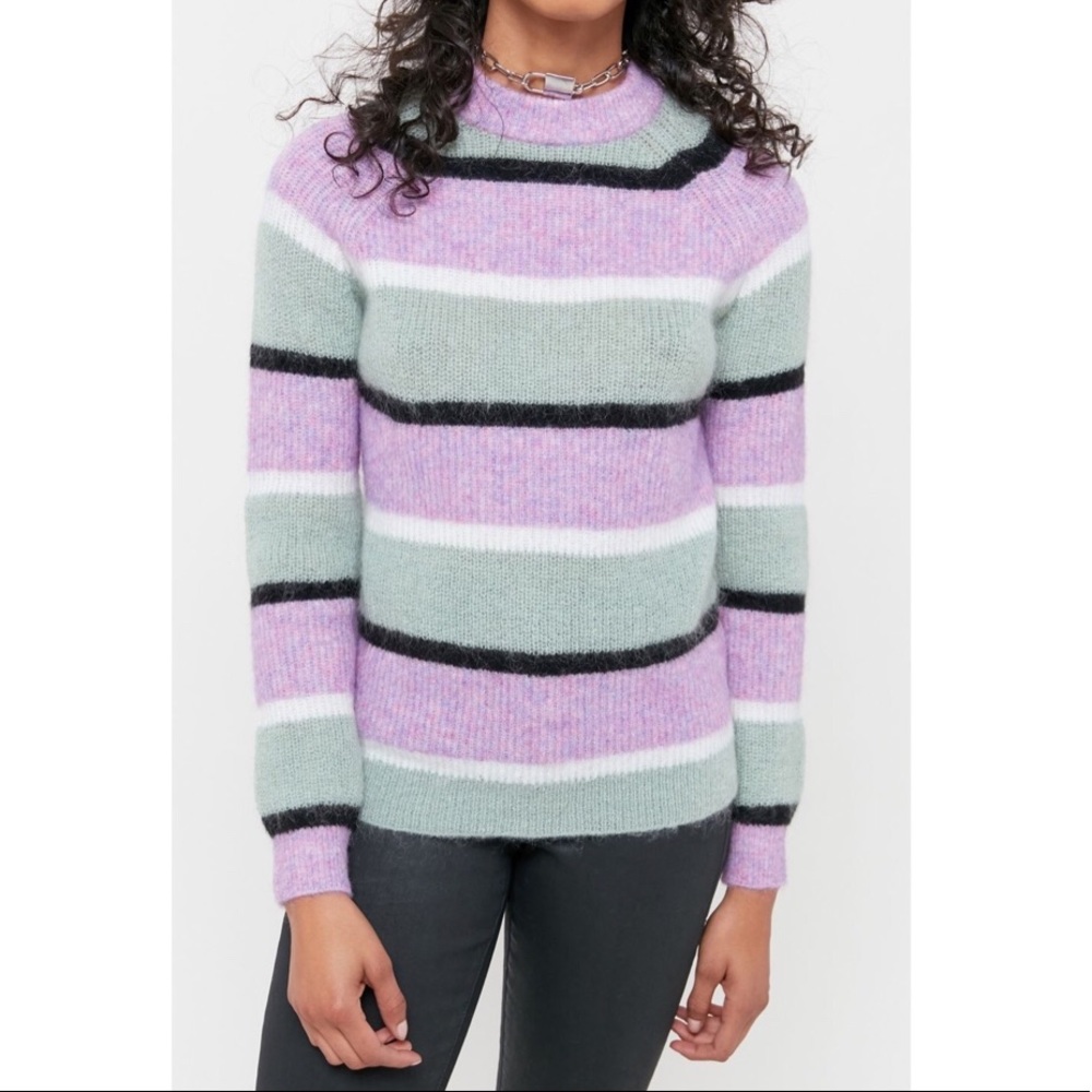 VEDA UO Exclusive Striped Wool Sweater